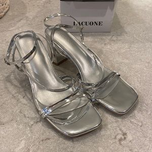 Lacuone strappy heels